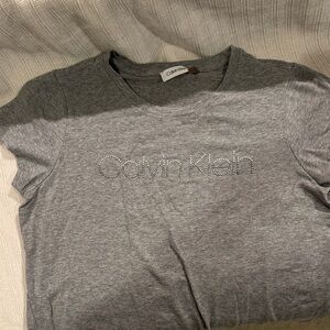 Calvin Klein Heather Gray Tee